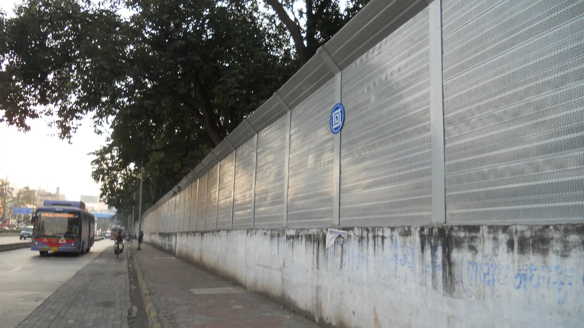 Indian Institute of Technology, Powai, Mumbai, Powai Wall, Boundary Wall, 2013 (4)